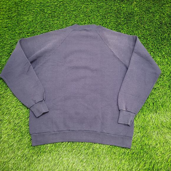 Vintage 80s Penn-State Sweatshirt Womens XL 21x24 Faded USA - Picture 3 of 14